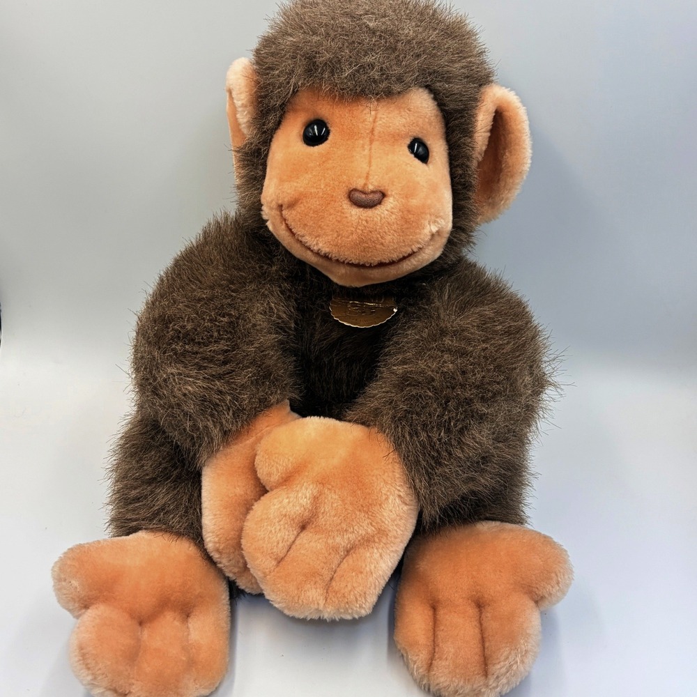 Vintage Gund 85th Anniversary Monkey Plush Collectors Classics‎ Limited Edition